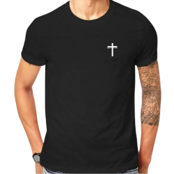 Camiseta Negra Cruz