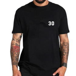 Camiseta Negra 30